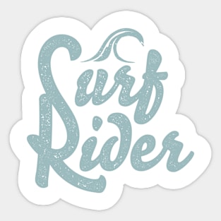 Surf rider design for surfer Sticker